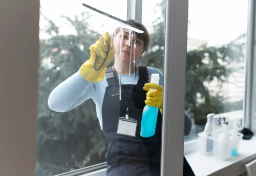 Nettoyage de vitres intérieures et extérieures à Blesmes
